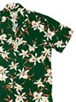 Paradise Found Star Orchid  RAINFOREST Rayon Men's Hawaiian Shirt